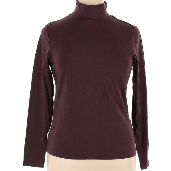 Dark Purple Turtleneck - Picture 1 of 3